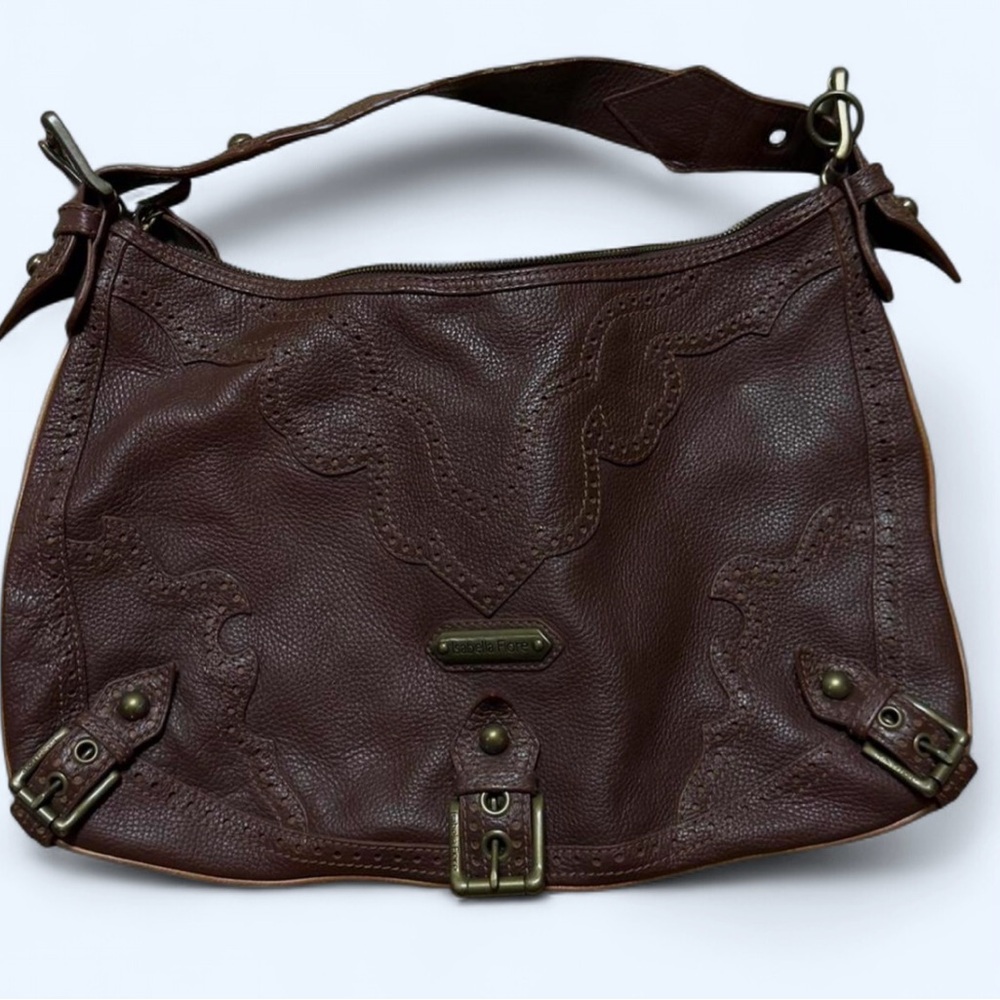 Rare Isabella Fiore Western Rose Tattoo Jenni Floral Shoulder Bag - Picture 2 of 3